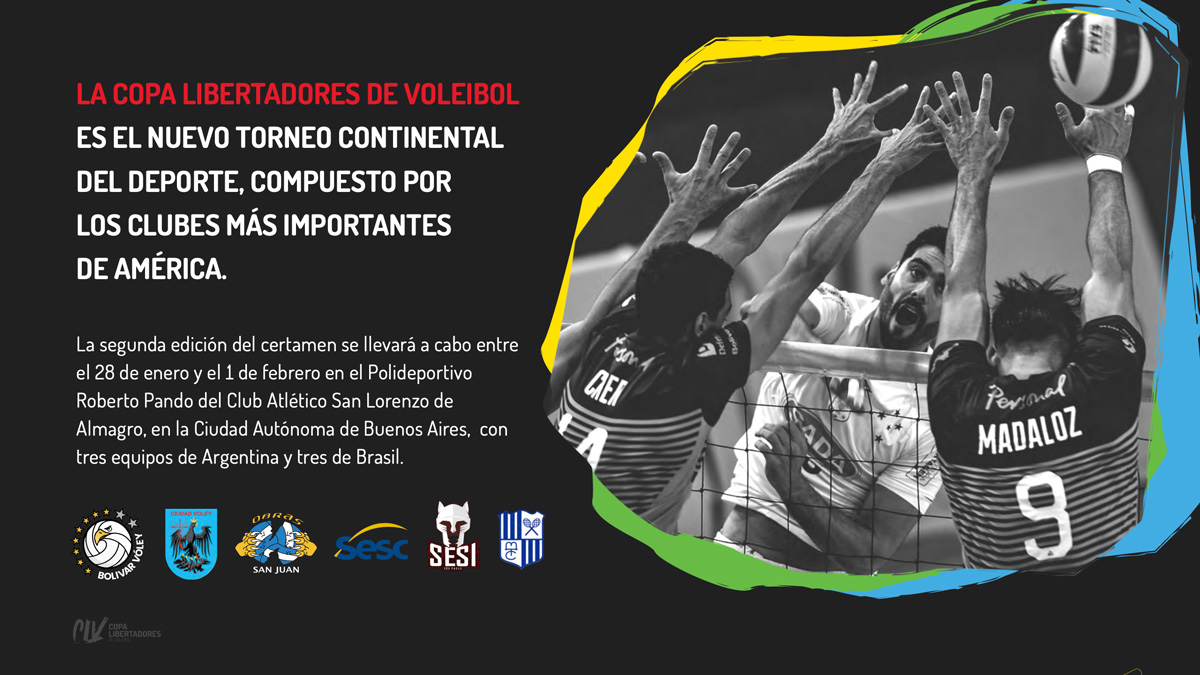Bossaball participates in the Volleyball Copa Libertadores 2020
